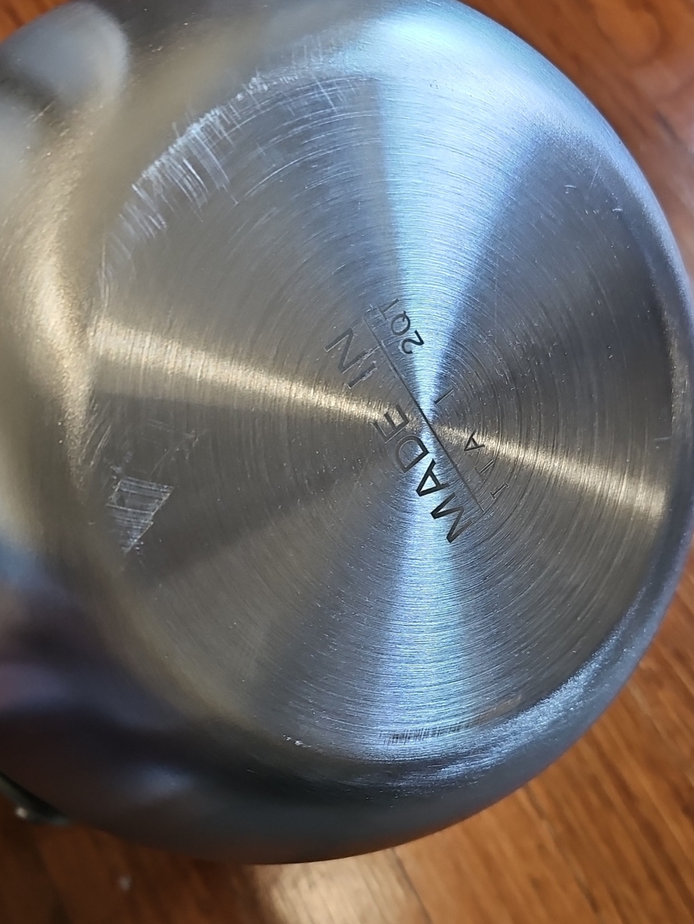 Made In 2 Qt Stainless Clad Saucier - Picture 6 of 8